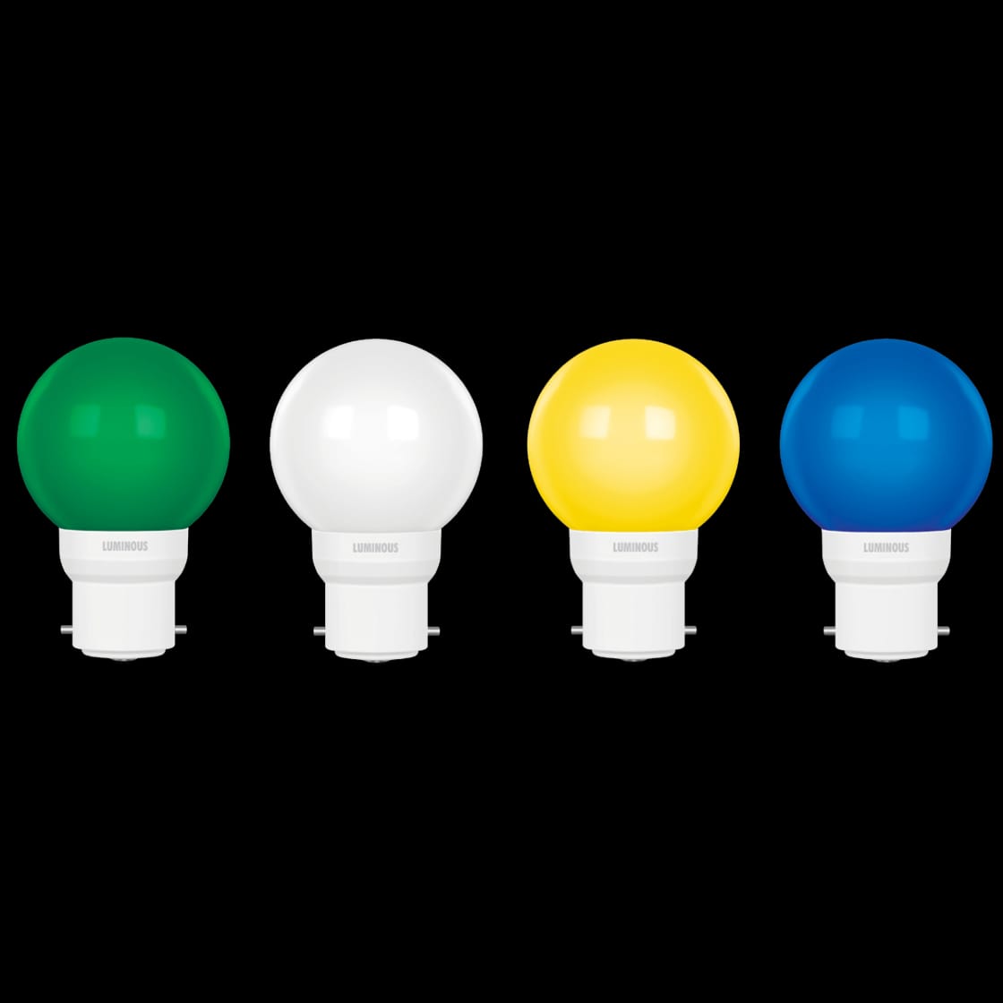 0.5W Deco LED Lamp Multi-COLOR (Pack of 4)