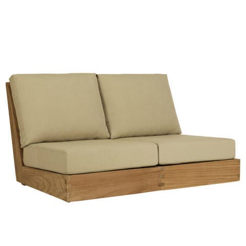 Poolside Armless Two-seat Sofa