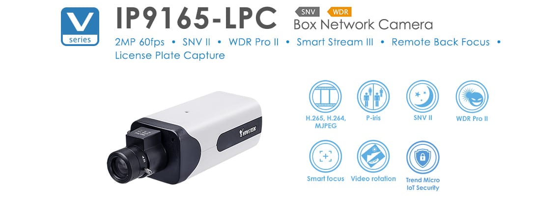 Box Cameras Ip9165-lpc