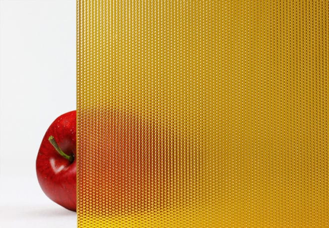 Honey Textured Colored Architectural Glass