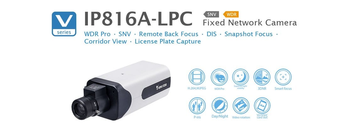 Box Cameras Ip816a-lpc