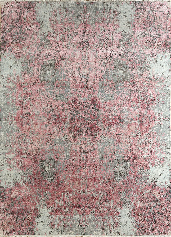 Amidst Wool and Silk Hand Knotted Rug RUG1098581