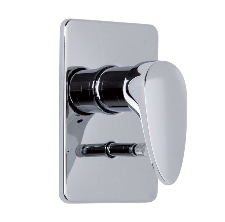 F3919x2 Single Lever Bath and Shower Mixer for Concealed Installation with 2 Outlets Diverter