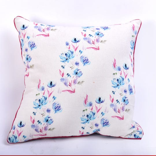 Floral Dreams / 102 Blue on White / Cushion Cover