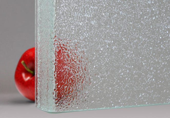 Ice Channel Glass Ultra-Brilliant Low-Iron or Regular