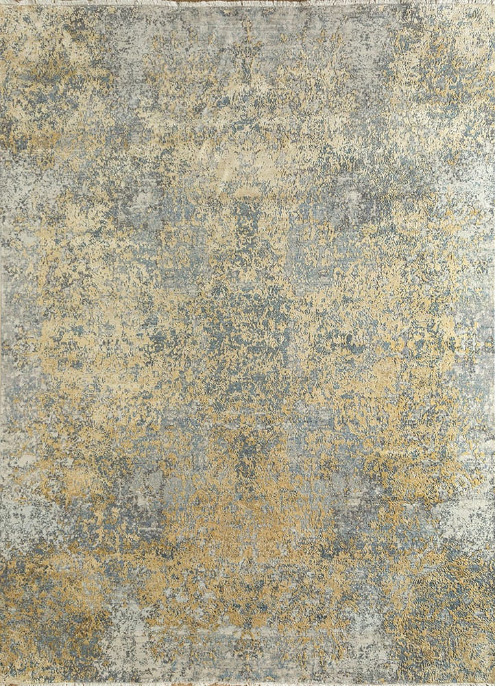 Amidst Wool and Silk Hand Knotted Rug RUG1098582