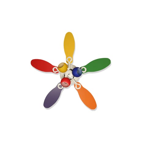 Rainbow – Contemporary Kids’ Ceiling Fan