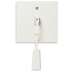 1P NO 6A cord-operated push button white