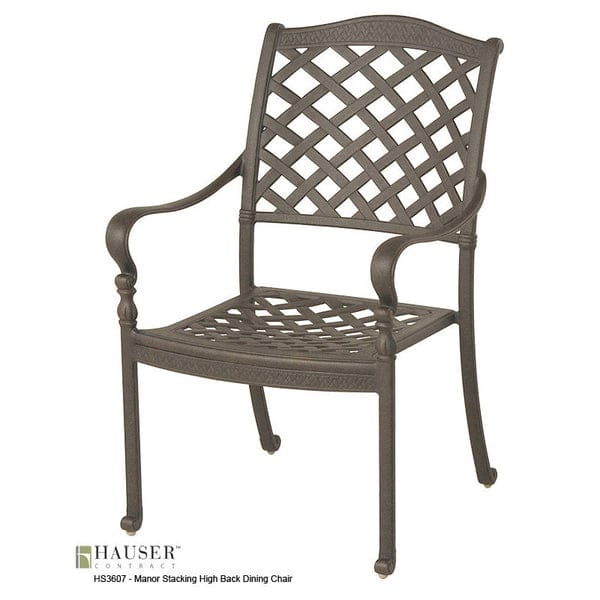 Manor Stacking High Back Dining Chair