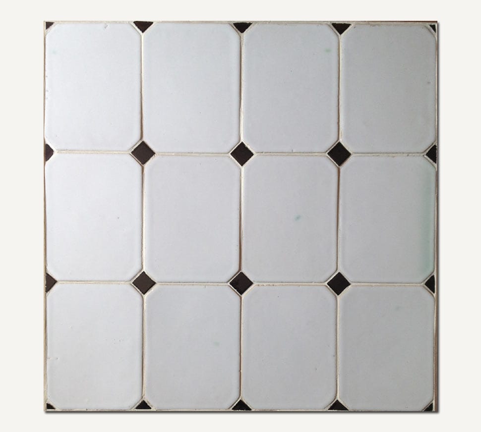 Azul Series Octagon Dot Handmade Tile