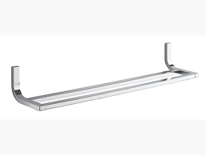 Loure 610 mm double towel bar