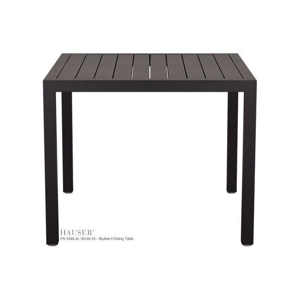 Skyline II Dining Table-PS-1040-AL-36x36-29 - Skyline II Dining Table