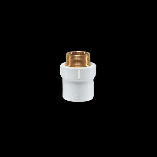 Aqua Gold Upvc High Pressure Plumbing System Male Threaded Adapter M.t.a. (brass)