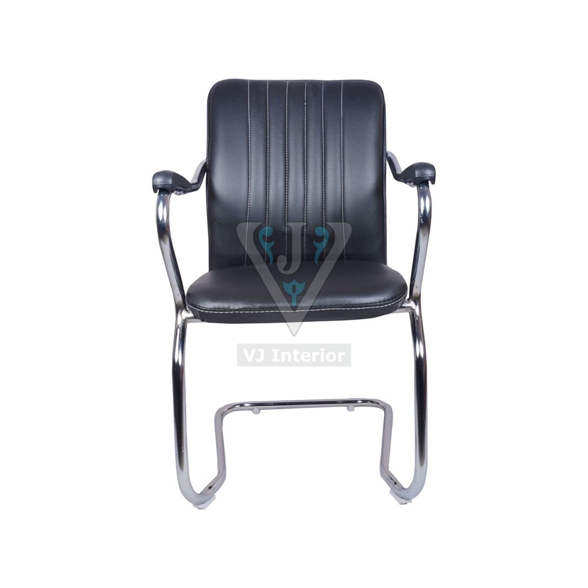 The Invitado Mid Back Guest Chair Black-1