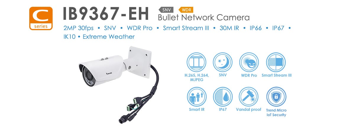 Bullet Network Camera Ib9367-eh