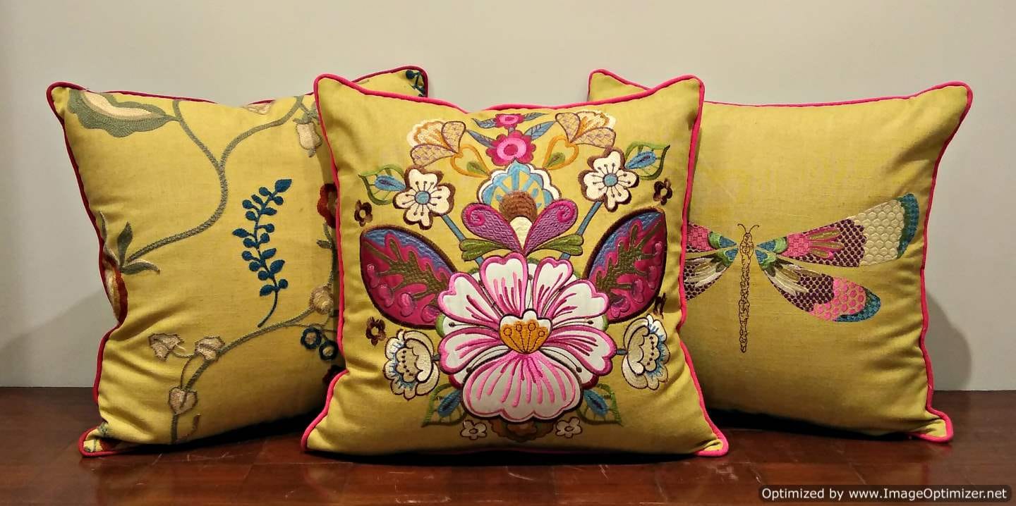 Floral Design Cushions