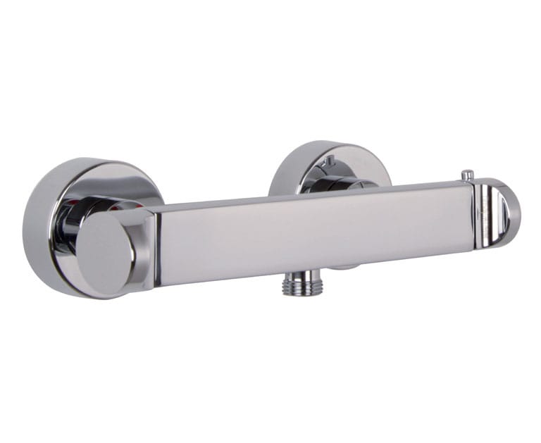 F4225/1 Exposed Thermostatic Shower Mixer without Shower Set with Metal Handles