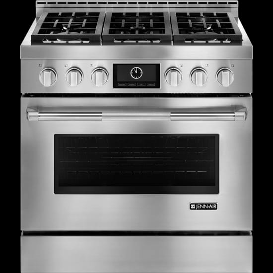 Pro-Style® Gas Range with MultiMode® Convection, 36"-JGRP436WP