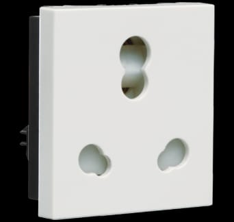 10/25A 3Pin Combined Shutter Socket - ACNKCXW253