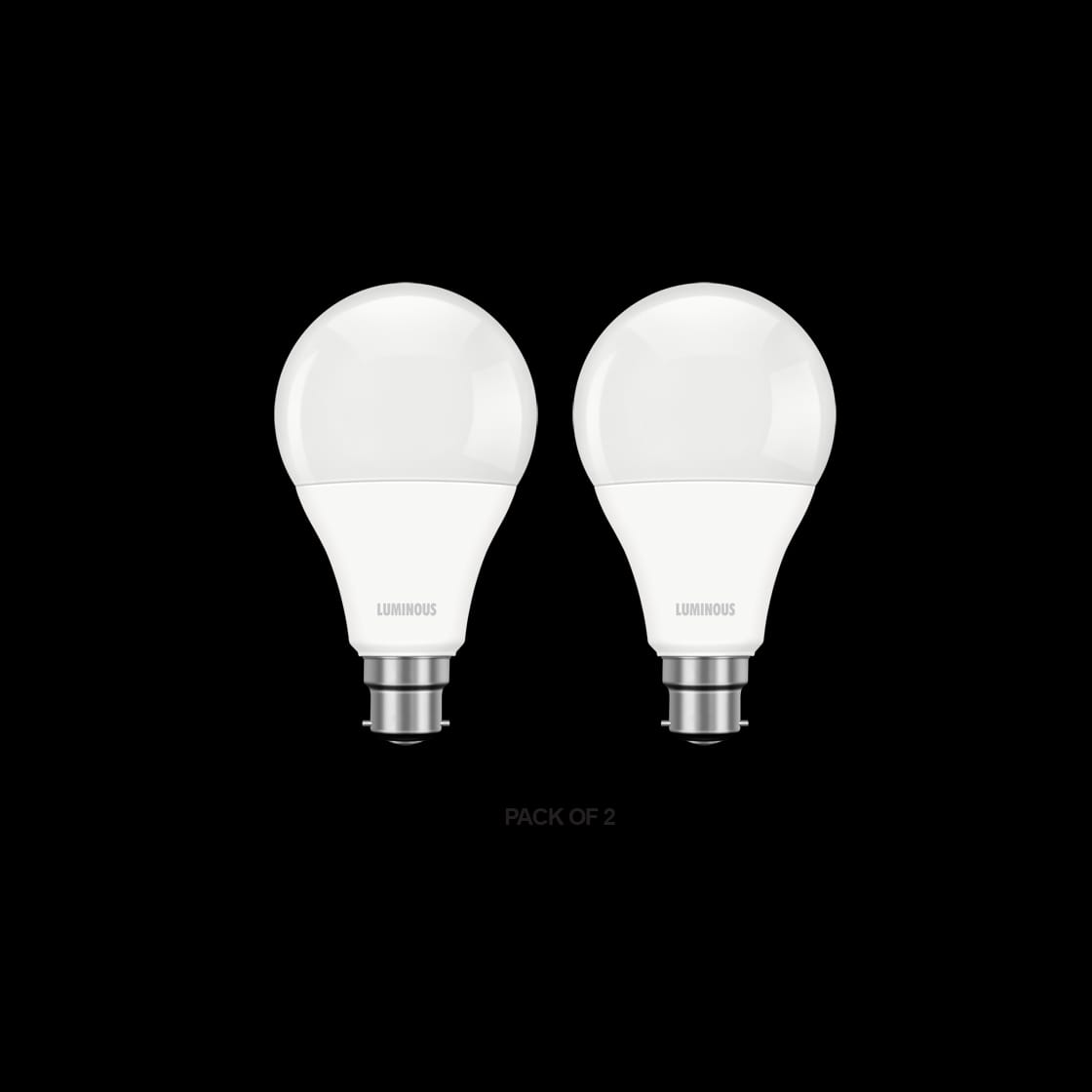 9W LED Bulb - Pack of 2