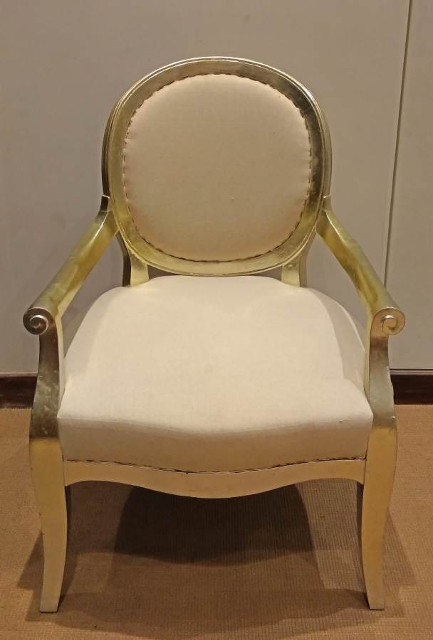 Gold Leaf Chair