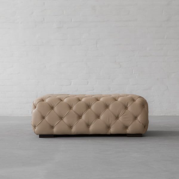 Birmingham Tufted Leather Coffee table Cum Ottoman-2