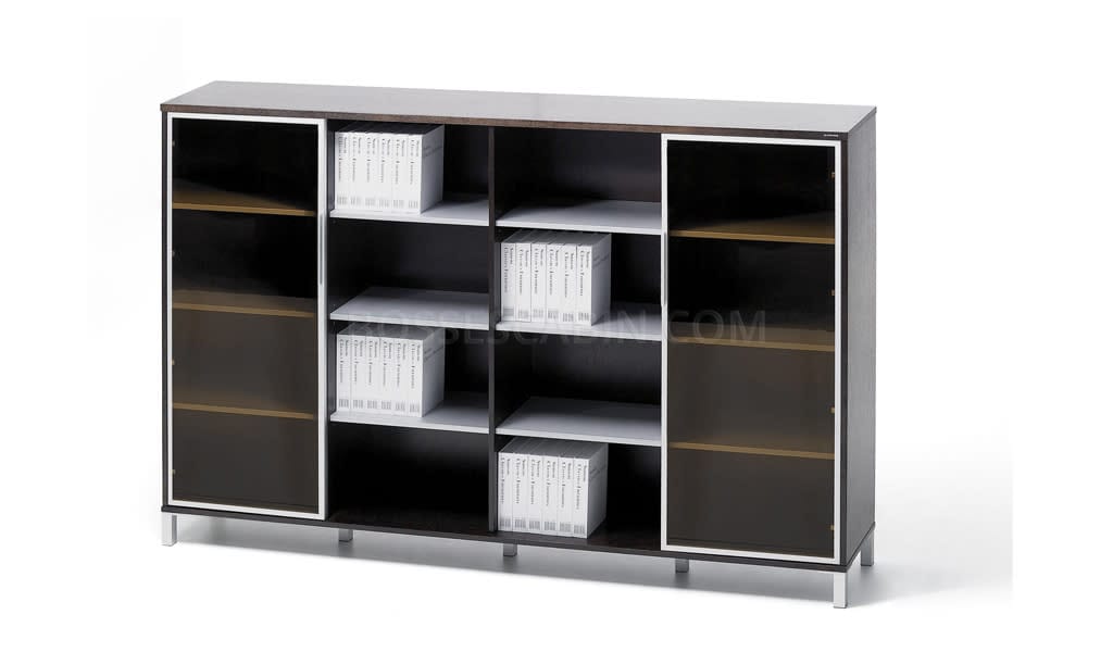 Easy Office Cabinet With Glass Doors - Bcse-98a