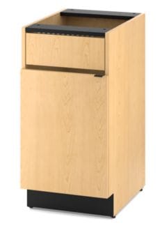 Hospitality Cabinets Modular Single Waste Management Cabinet-hpbc1f1d18