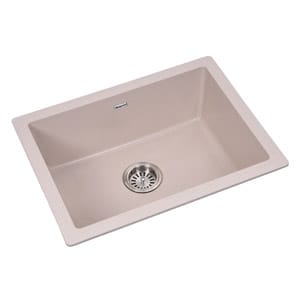 Anupam Sink - KS-E-1110SS | Single Bowl Sink - Beige Granite