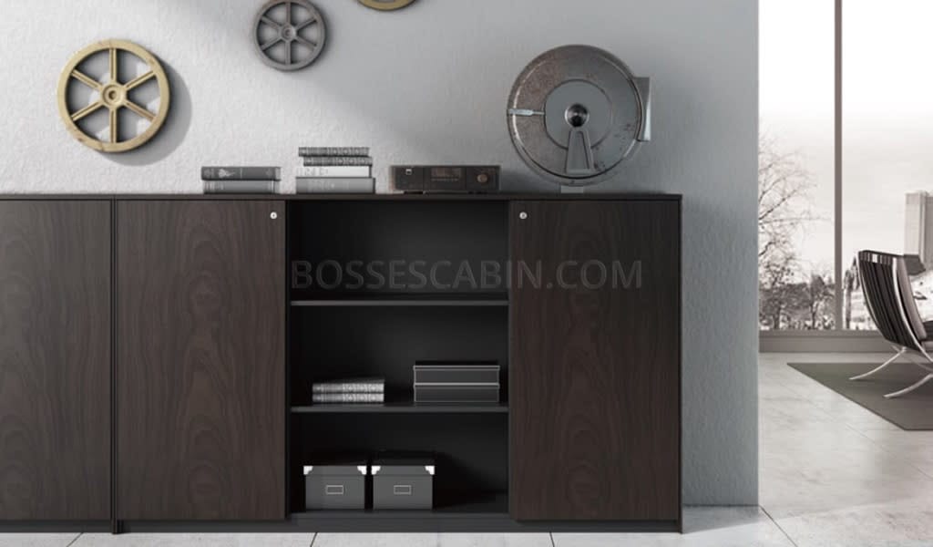 Veneer Filing Cabinet & Book Shelf - Bcsv-903