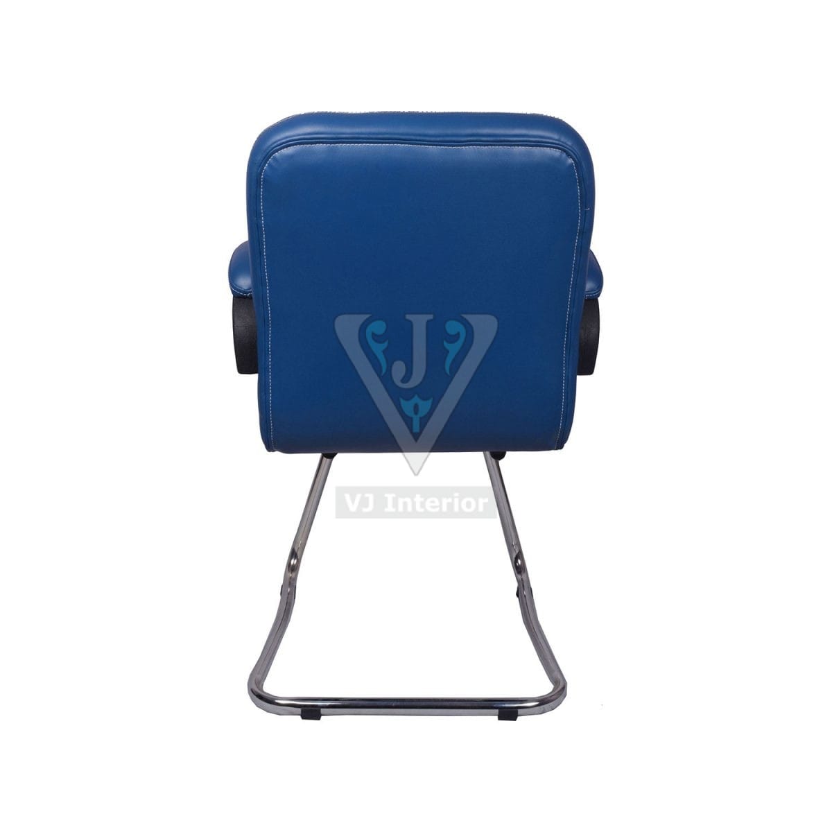 The Azul Low Back Visitor Chair In Blue