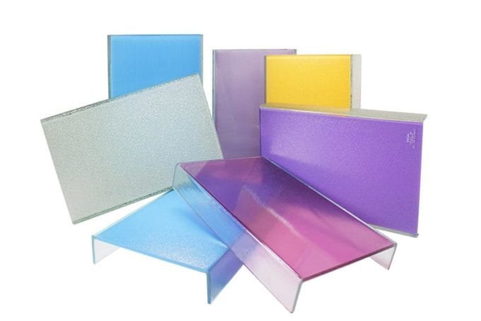 Lamberts Color Fritted Channel Glass Hundreds of Colors