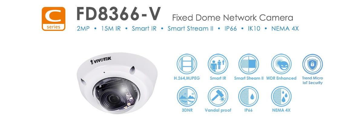 Fixed Dome Network Camera Fd8366-v