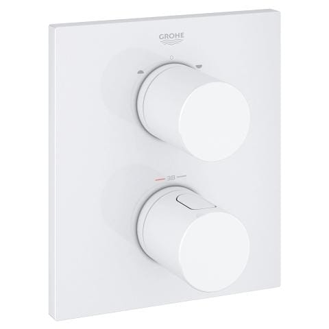 Grohtherm 3000 Cosmopolitan Thermostat With Integrated 2-way Diverter For Bath Or Shower With More Than One Outlet