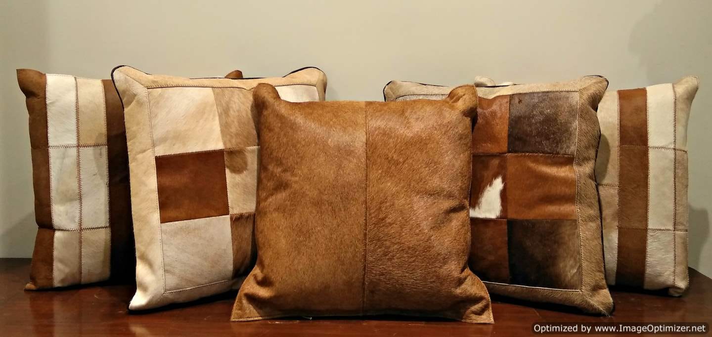 Leather Cushions