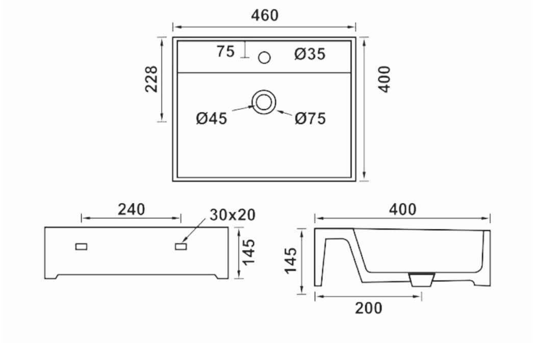 Flier Wall Hung / Table Top Basin