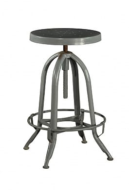 Industrial Iron Stool Elegance