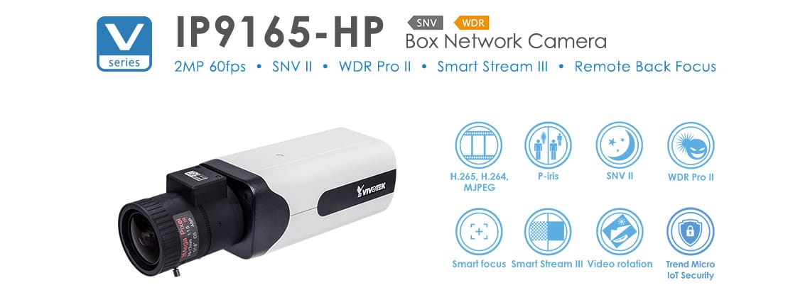 Box Cameras Ip9165-hp