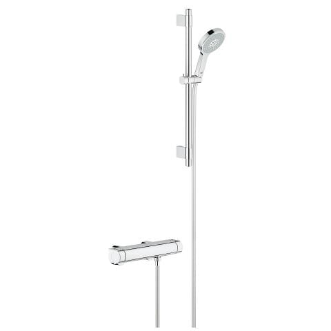 Grohtherm 2000 Thermostatic Shower Mixer 1/2 With Shower Set-34281001