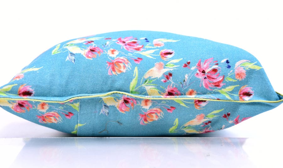 Floral Dreams / Teal Blue 102 / Cushion Cover