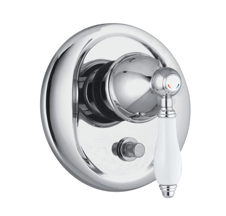 F5409x2 Single Lever Bath and Shower Mixer for Concealed Installation with 2 Outlets Diverter