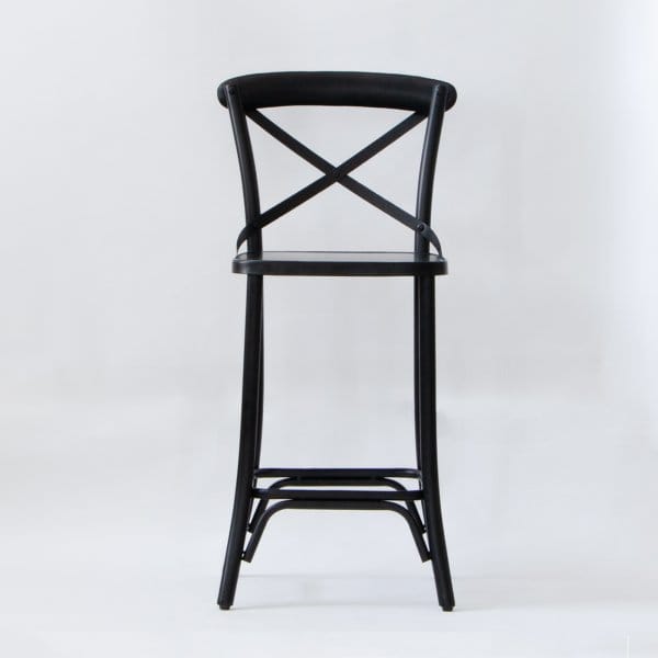 Winston Metal Bar Chair - Ebony