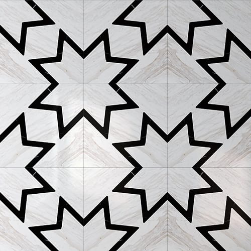 Diamond Inlay 2D Tile NT19C