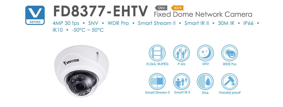 Fixed Dome Network Camera Fd8377-ehtv