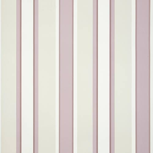 Linear Stripe Wallpaper Dusky Rose