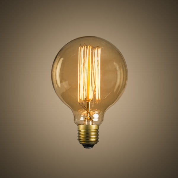 Vintage Globe Filament Bulb (Large)