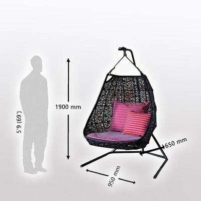 Outdoor Furniture - Swing With Stand - Fragrance