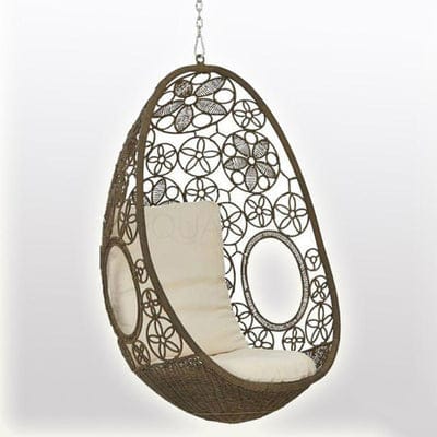 Outdoor Wicker Swing - Flora