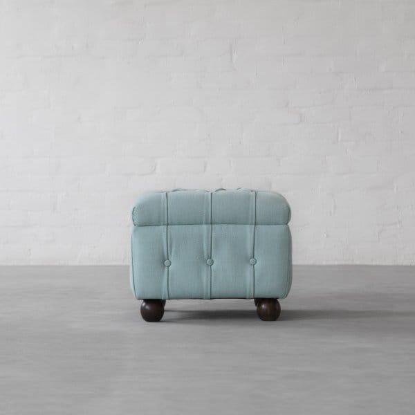 Chesterfield Fabric Ottoman-5