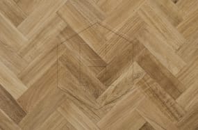 HW064 Gold Leaf European Oak Herringbone Prime Grade Quarter Sawn 70mm x 230mm Solid Wood Flooring